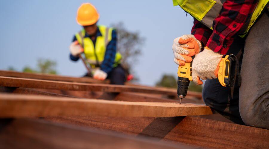 Expert tile roof repair services in Achille, OK